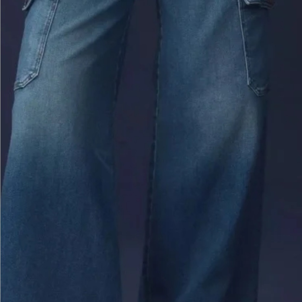 Mother The Undercover Cargo Sneak wide-leg jeans - Picture 3 of 9